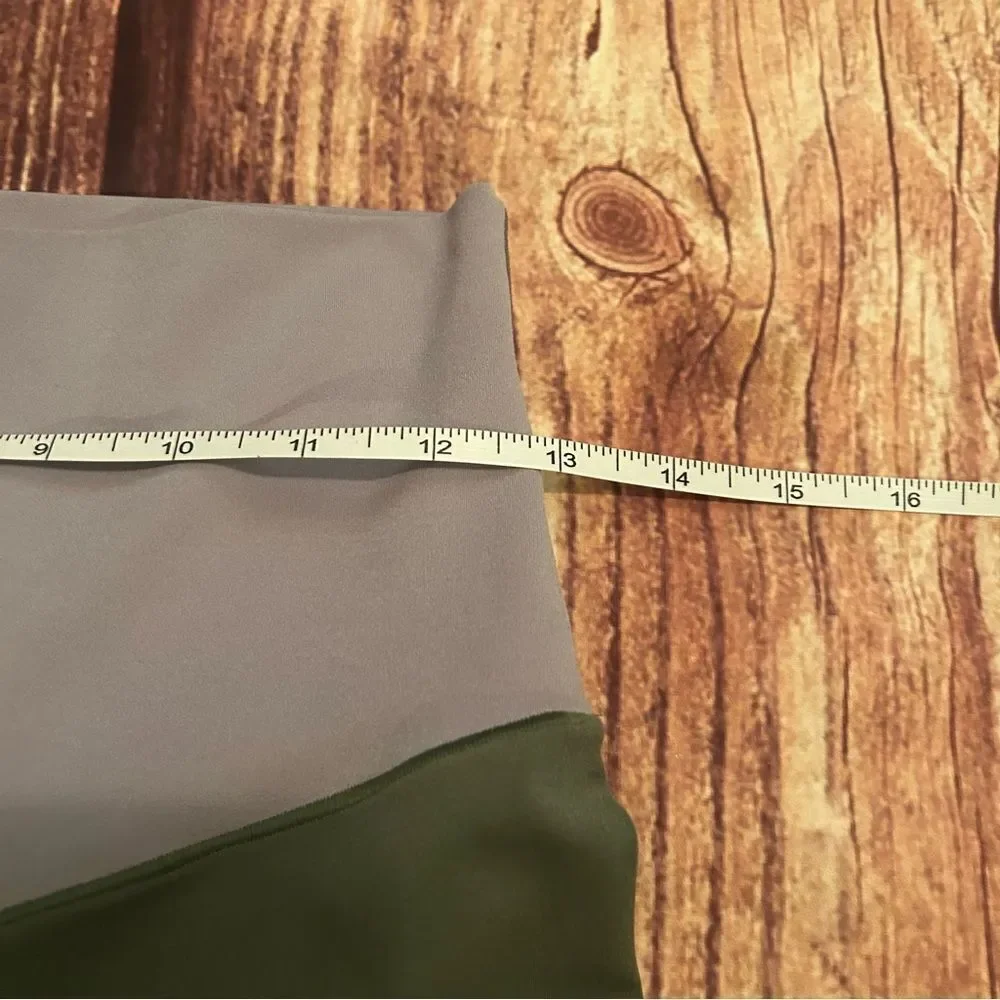 Women’s Aerie Leggings Green Purple Size L